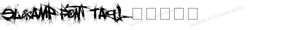 El&Font Tag!字体转换